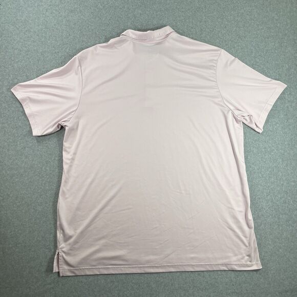 Adidas Polo Shirt Mens 2XL Light Pink Golf Outdoor Casual XXL - Picture 4 of 8